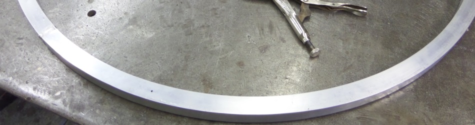 "Aluminium Hoop Lighting Fixture"